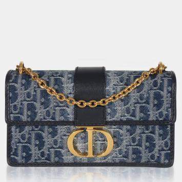 Christian  Blue Denim Oblique 