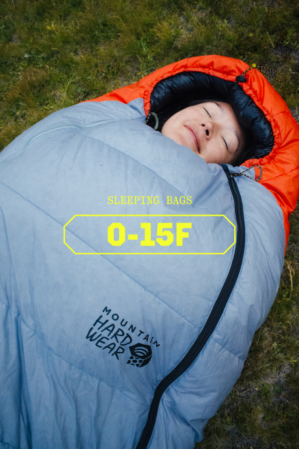 SLEEPING BAGS: 0F - 15F