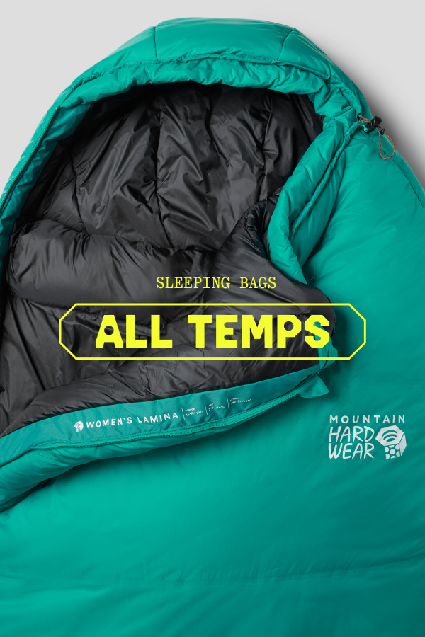 SLEEPING BAGS: ALL TEMPS