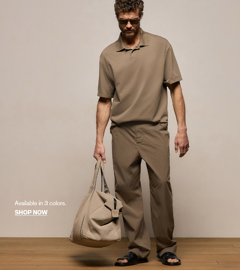 MEN'S POPLIN DRAWSTRING PANT