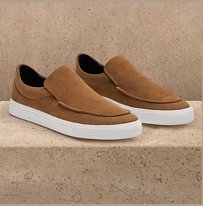 COASTAL SUEDE SLIP ON