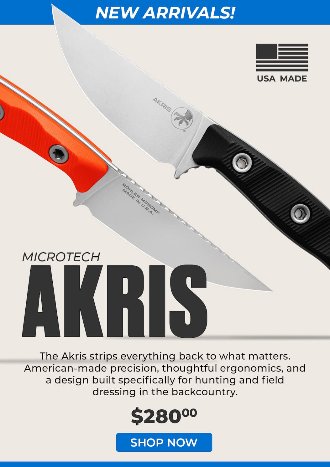 Microtech Akris