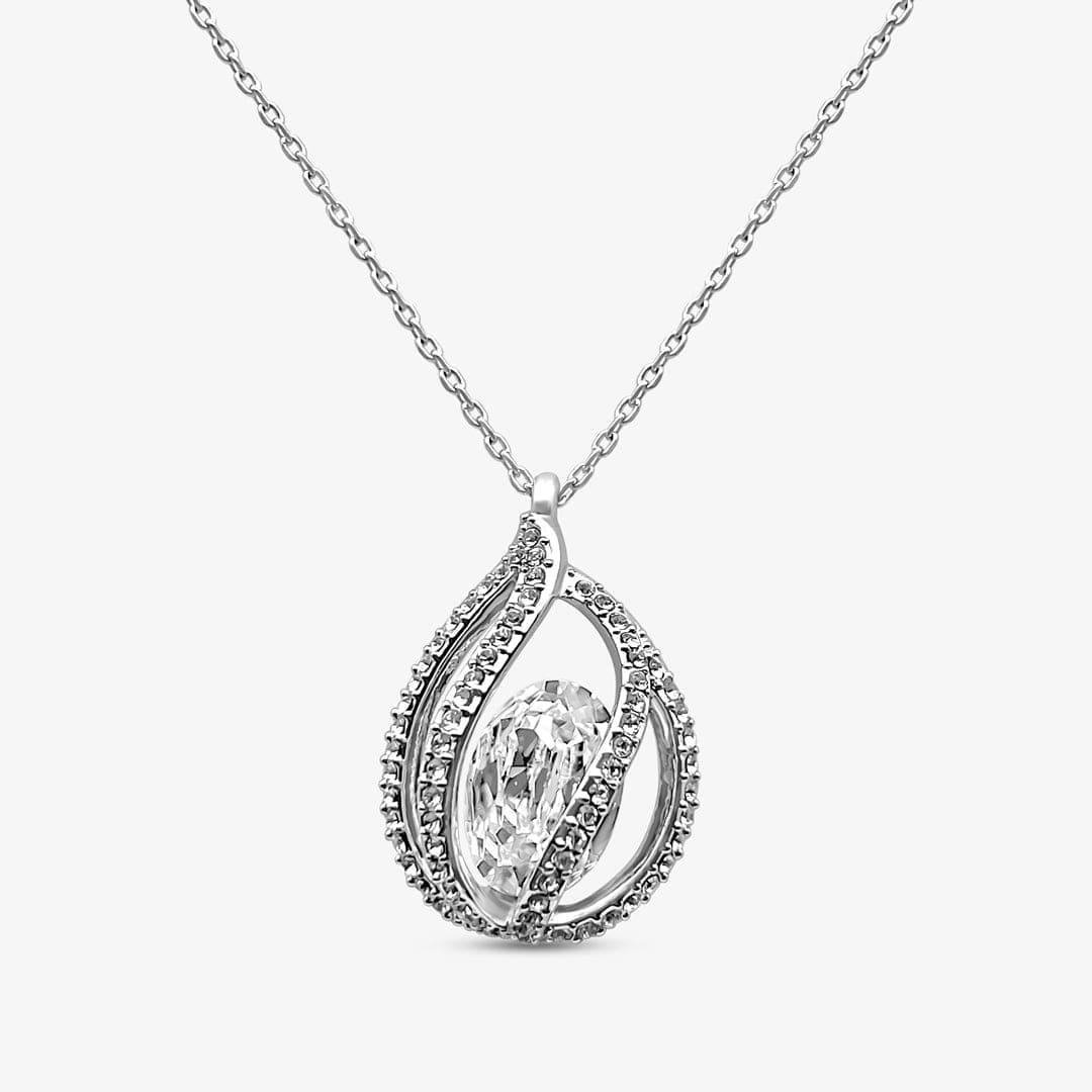 Image of TRYNDI Rhodium Plated 