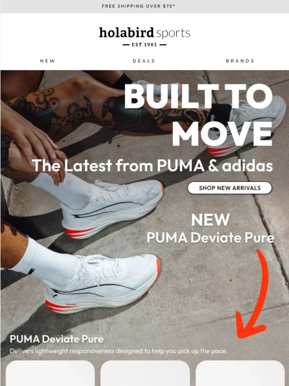 Just Dropped: adidas & PUMA