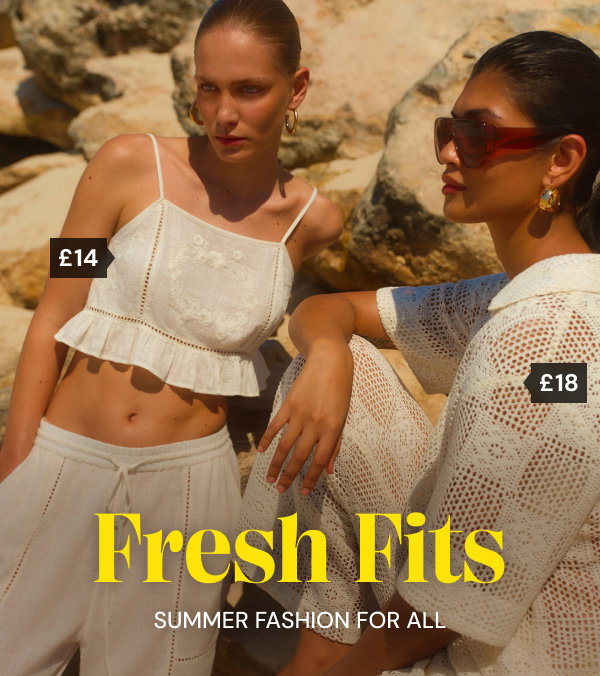 Fresh fits. Summer fashion for all. Women wearing George summer clothing.