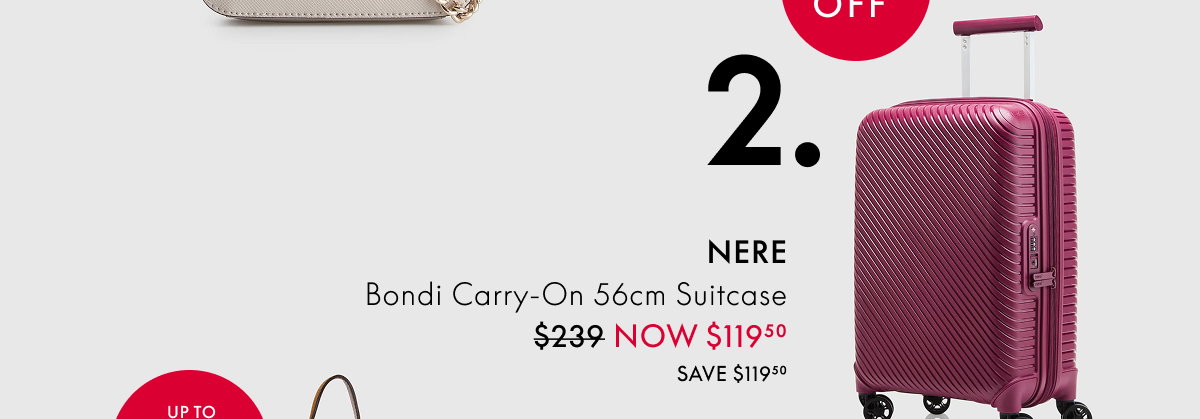 NERE Bondi Carry-On 56cm Suitcase