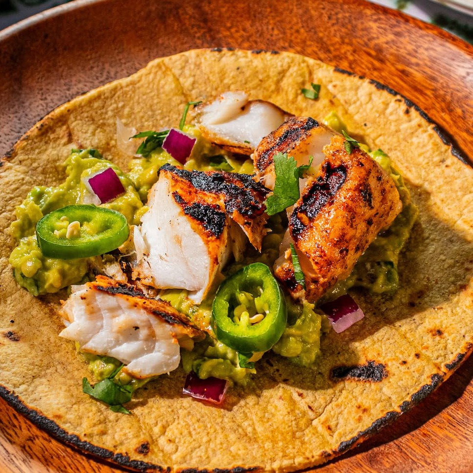Citrus Marinated Cod Tacos