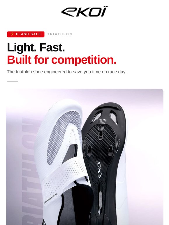 🆕 The #1 Tri shoe is finally here!