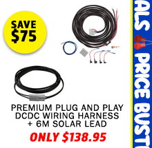 Premium Plug and Play DCDC Wiring Harness + 6m Extension Lead