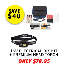 12V Electrical DIY Kit + Premium Head Torch