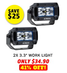 2x 3.3 Work Light