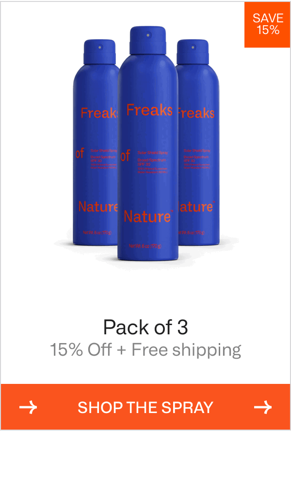 Pack of 3 | 15% Off + Free shipping