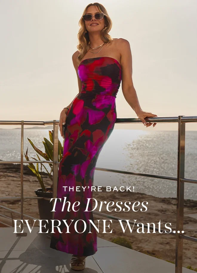 They're back! The dresses everyone wants