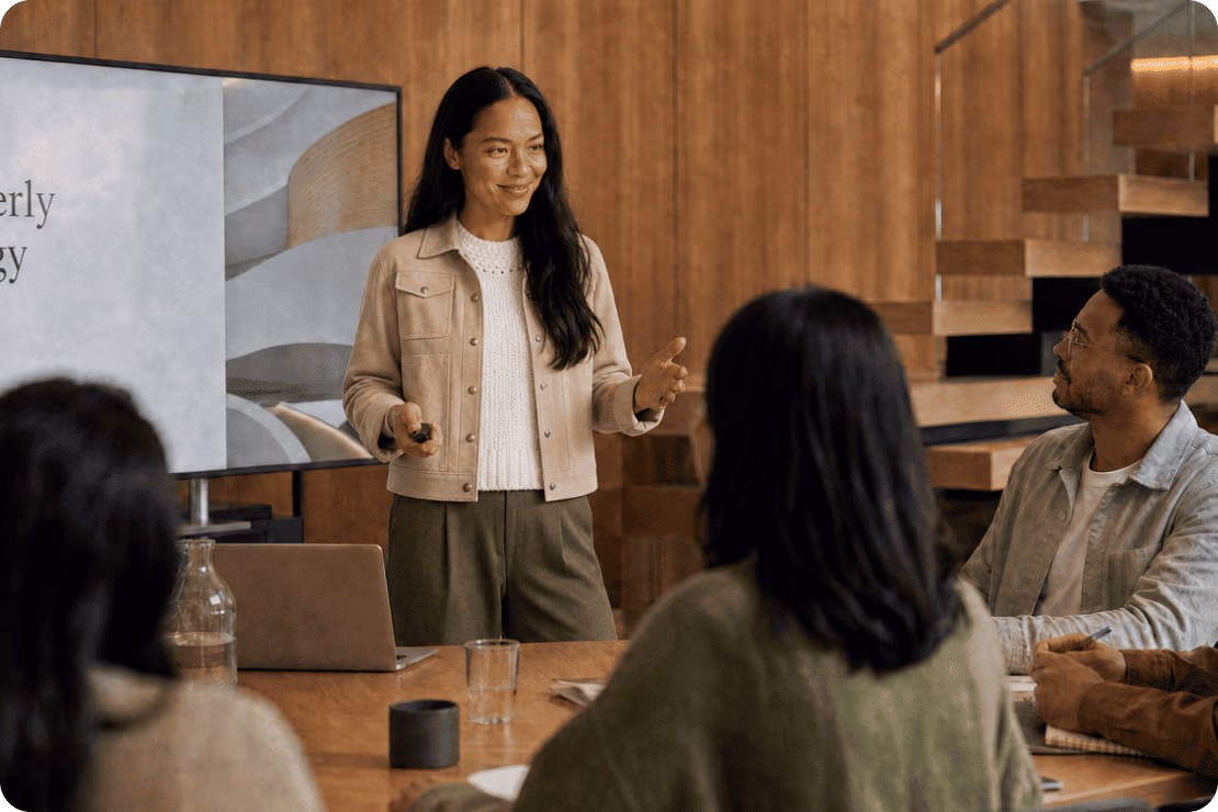 Lead any room with confidence
