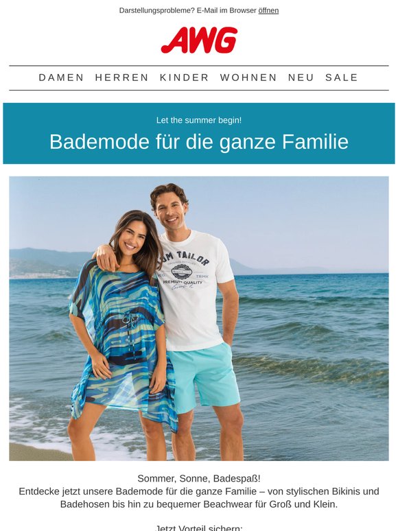 👙 Bademode kaufen & 10% Rabatt auf Deine Bestellung sichern!