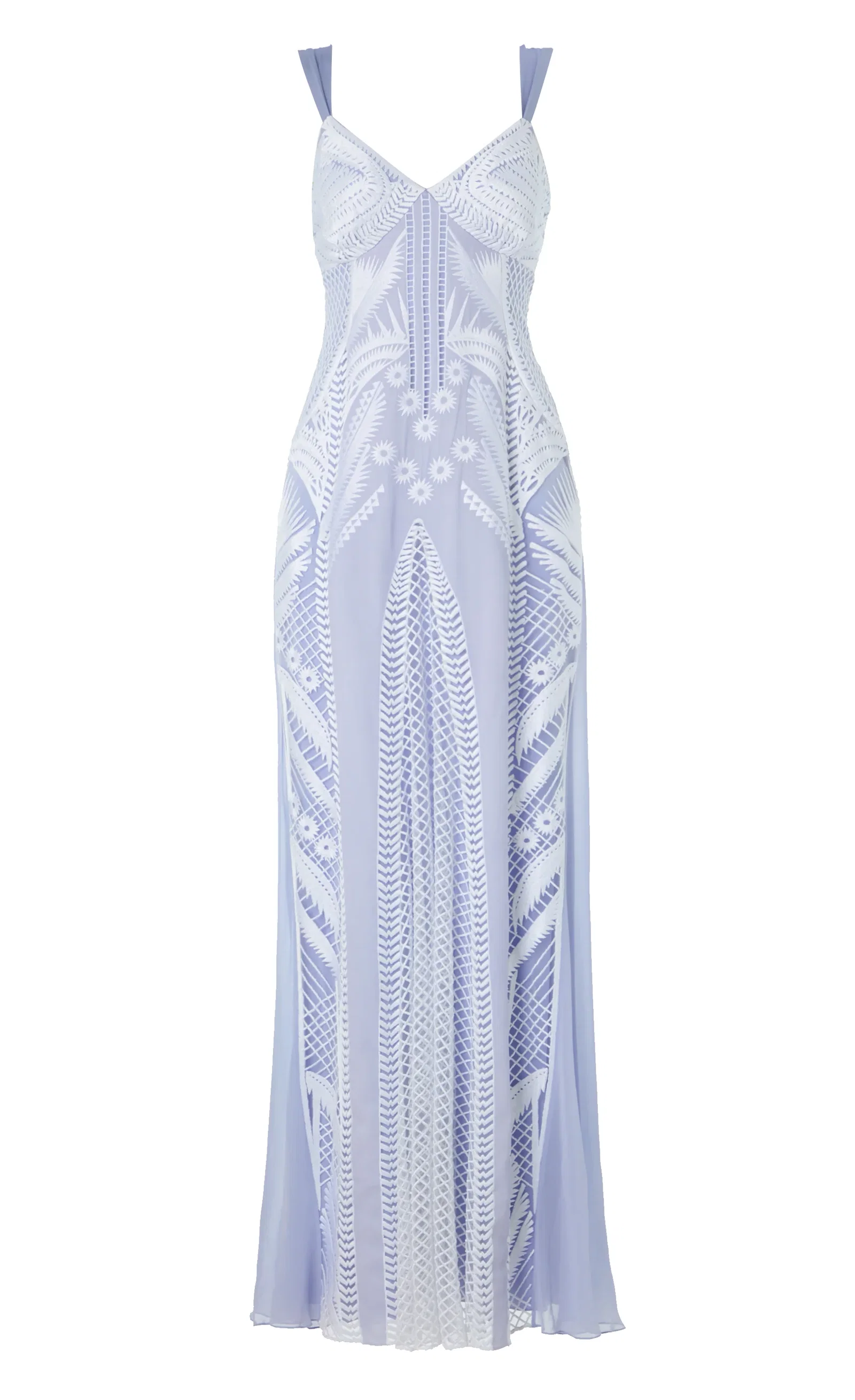 Image of Giselle Strappy Gown - Lavender Blue