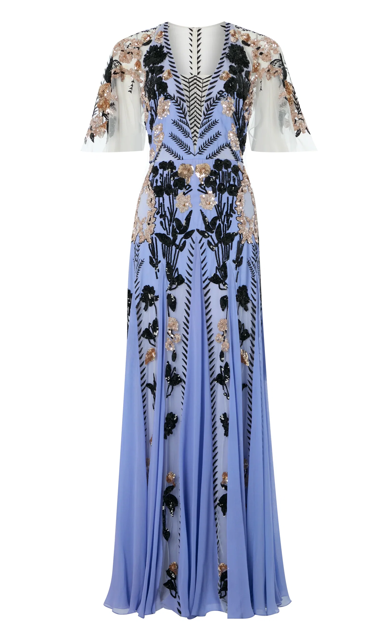 Image of Gilded Gown - Lavender Blue