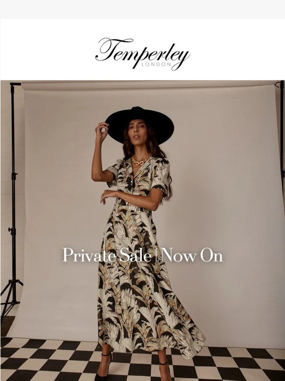 Early Access - Temperley London Summer Sale