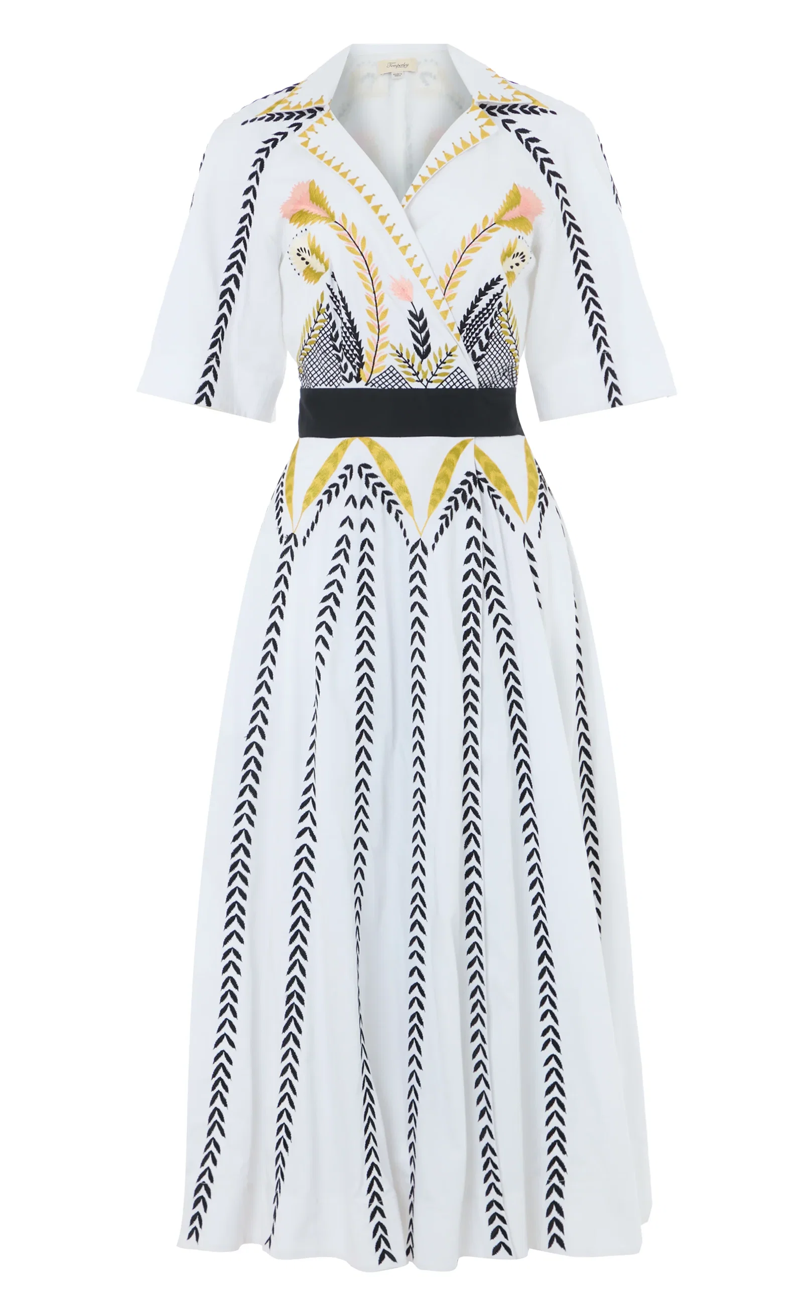 Image of Juniper Wrap Dress - White