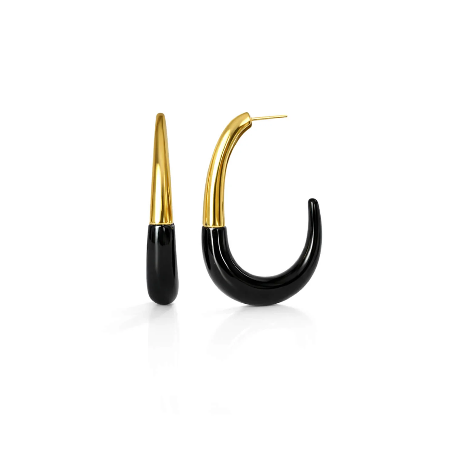 Image of J Hoop Earrings