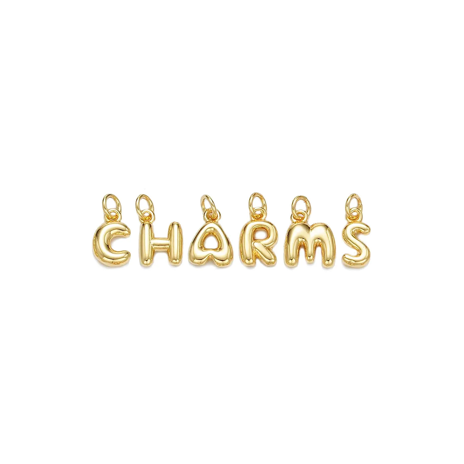 Image of Bubble Letter Charms