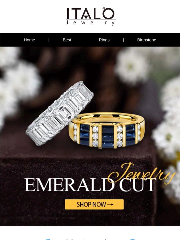 The Art of the Emerald Cut — Clean Lines, Lasting Beauty✨