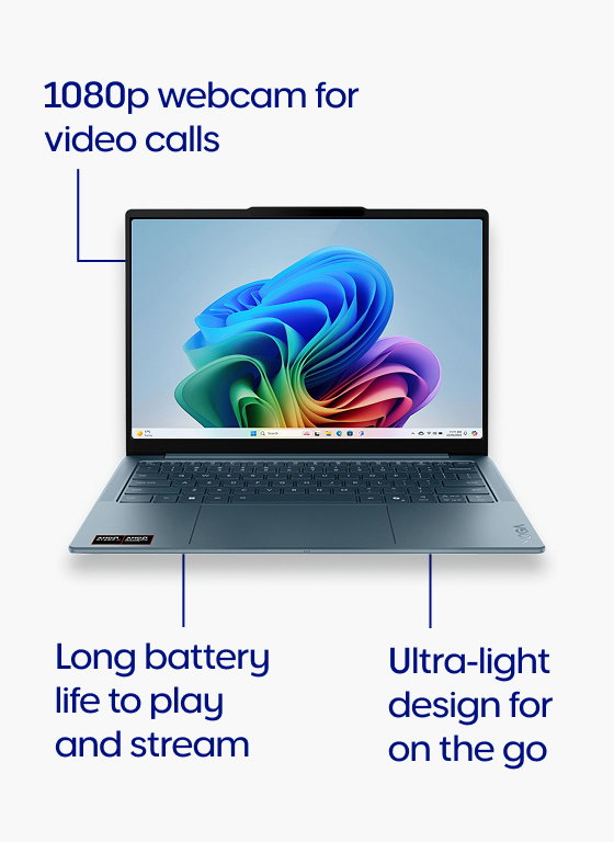 Lenovo 14" Yoga Slim 7 Ryzen AI 7 32GB/1TB CoPilot+ PC