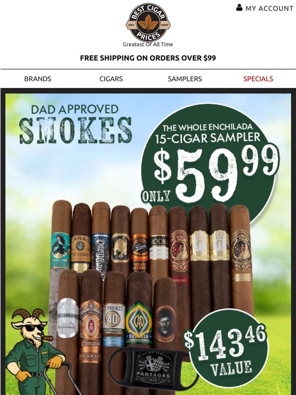 👔Gift Dad the Whole Enchilada…