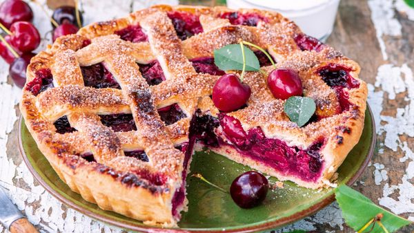 Tourte aux cerises
