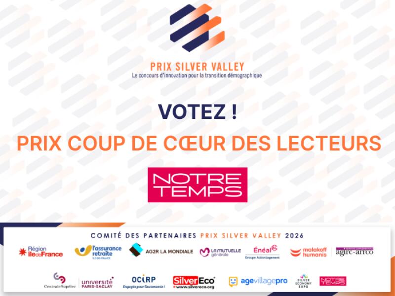 Votez pour le Prix Coup de cœur des lecteurs Notre Temps