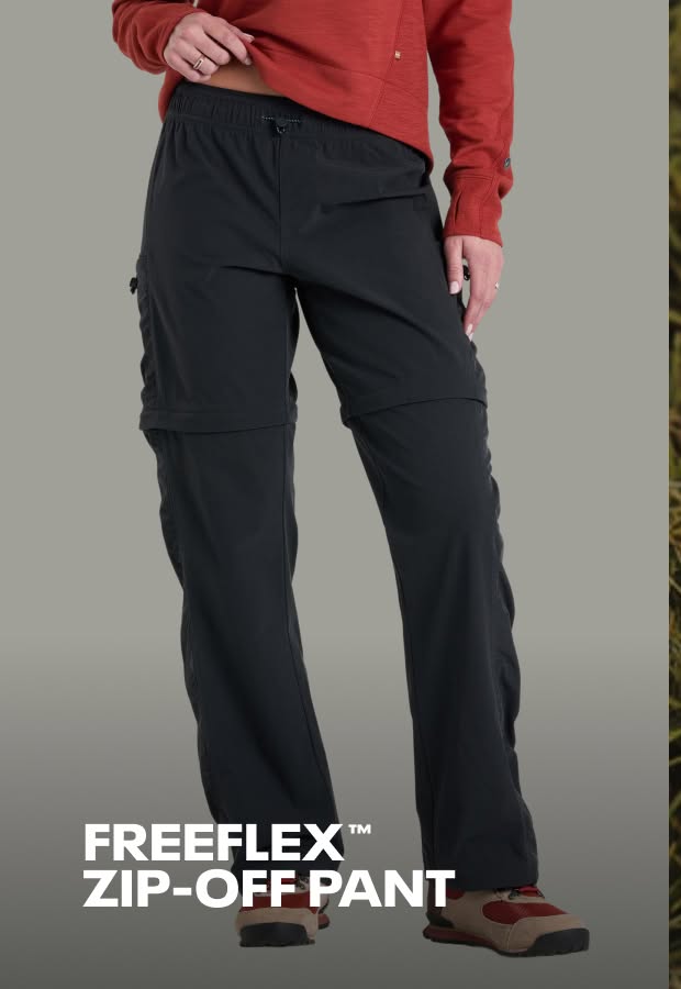 Women's Freeflex Zip-Off Pant