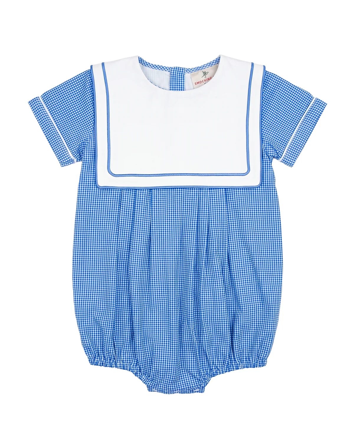 Image of Cobalt Gingham Knit Bubble
