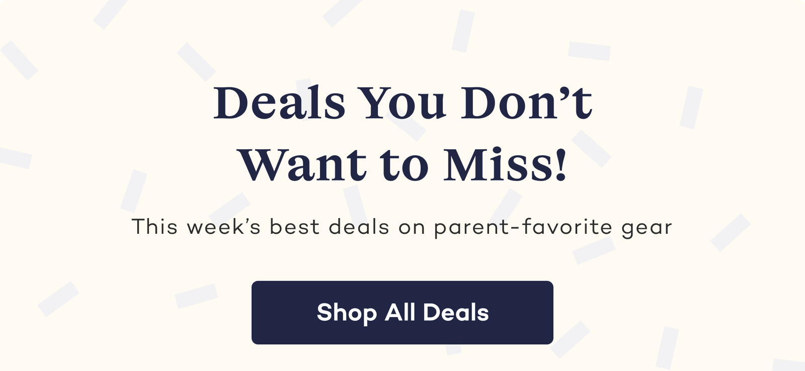 Deals you don't want to miss! 