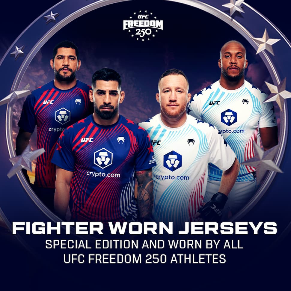 UFC Freedom 250 Full Photoshoot Jersey Collection!