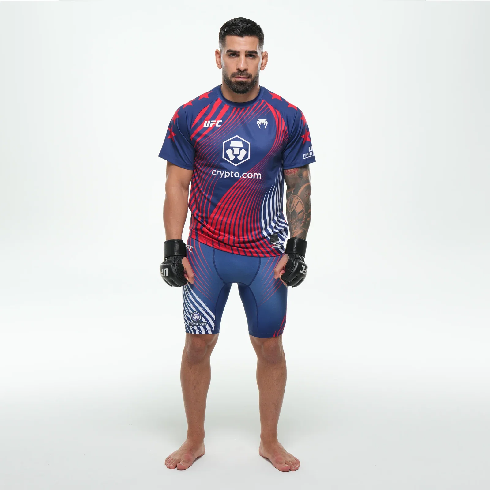 Image of Ilia Topuria Photoshoot Worn Jersey