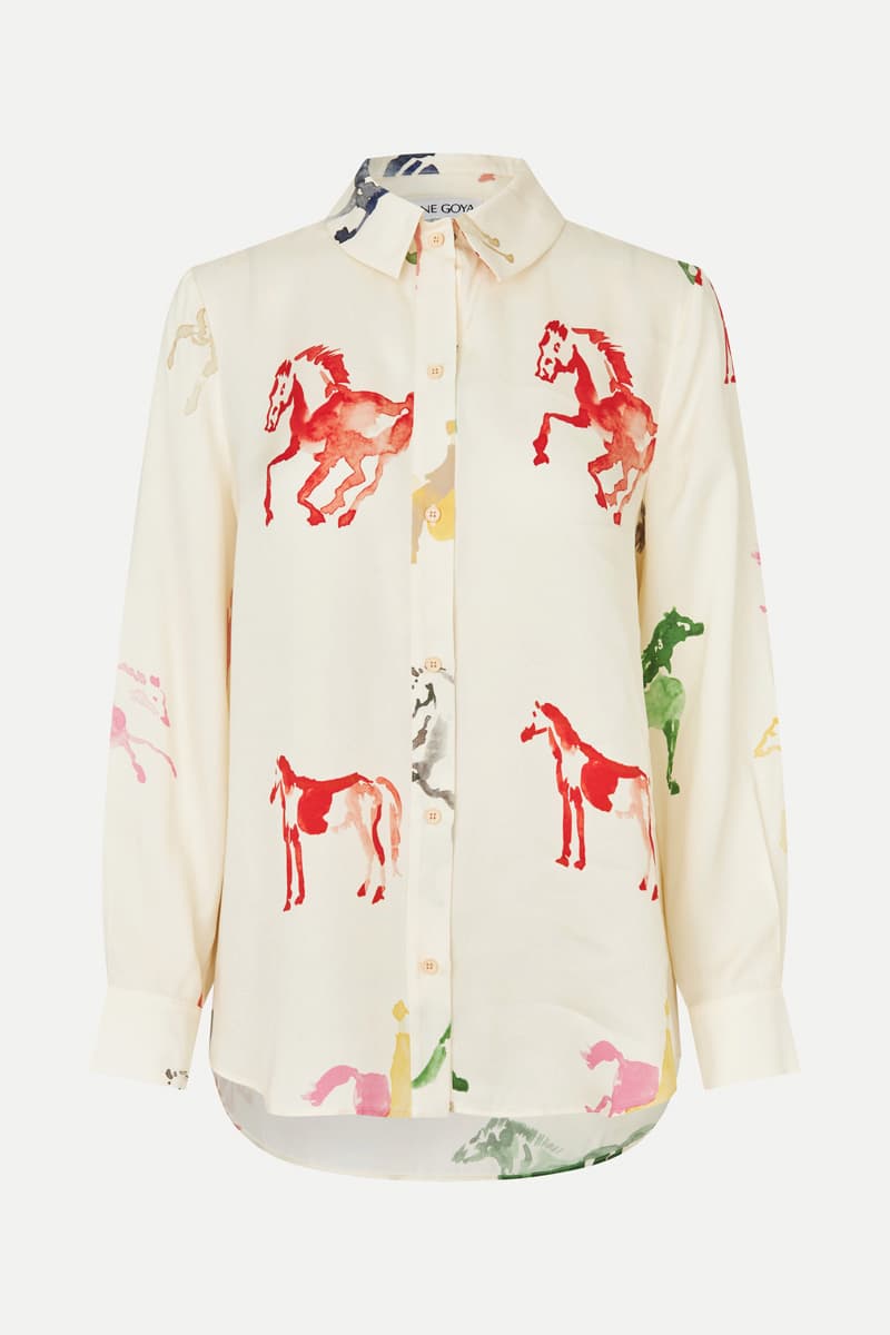 Long Sleeve Shirt - Horses