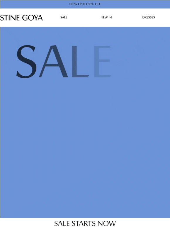 Now Live: Up to 50% Off
