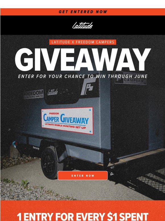 Win a $6K Freedom Camper Package!🚨