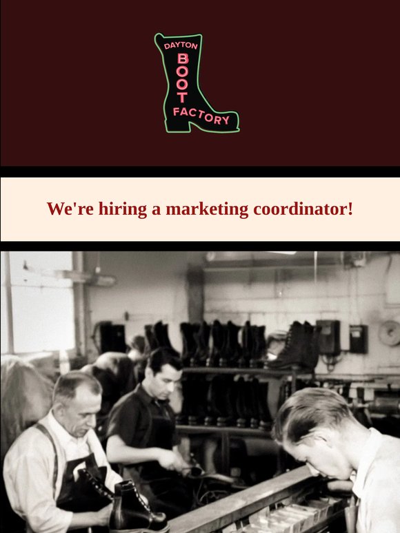 We are hiring!