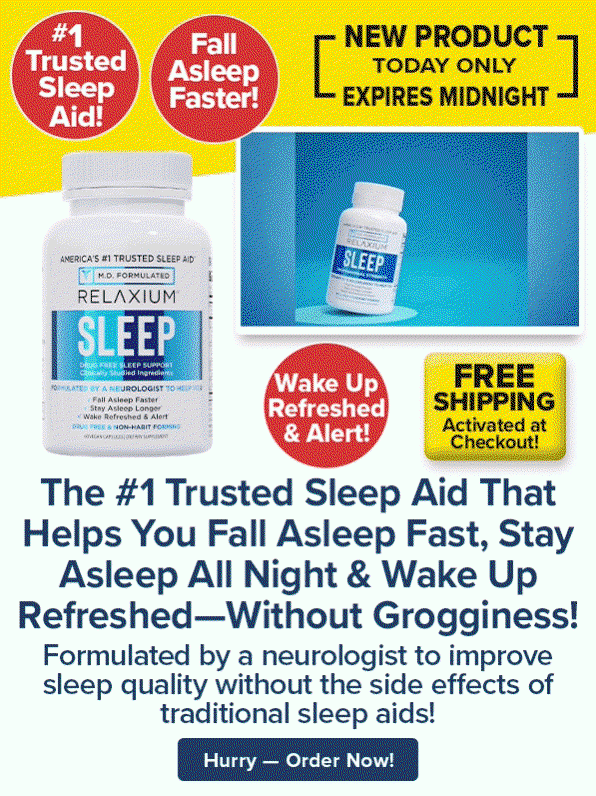 The #1 Trusted Sleep Aid That Helps You Fall Asleep Fast, Stay Asleep All Night & Wake Up Refreshed—Without Grogginess!