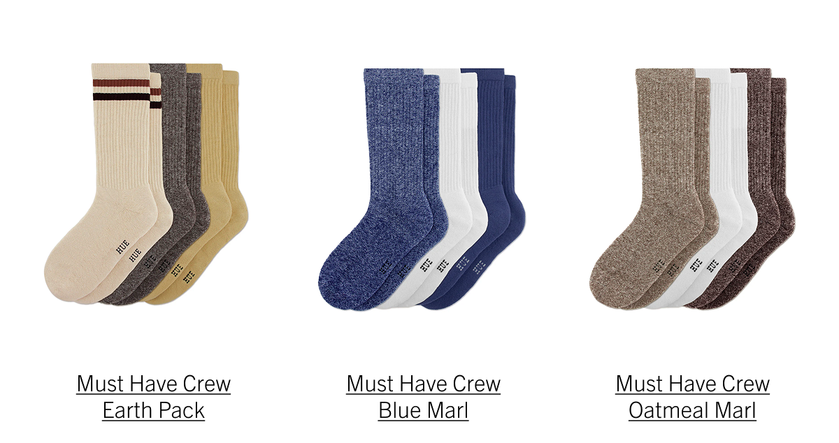 Men's Must Have Crew 3 Pair Pack