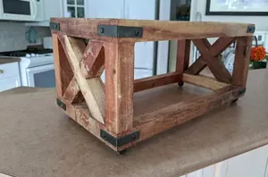 She puts a dog bowl stand on her porch for the prettiest reason