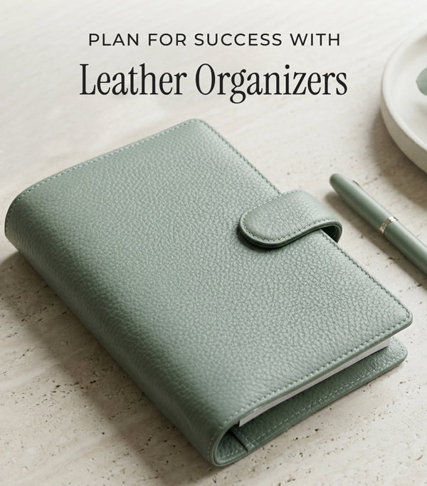 Plan for success with Leather Organizers!