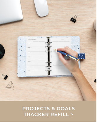 Projects & Goals Tracker Refill