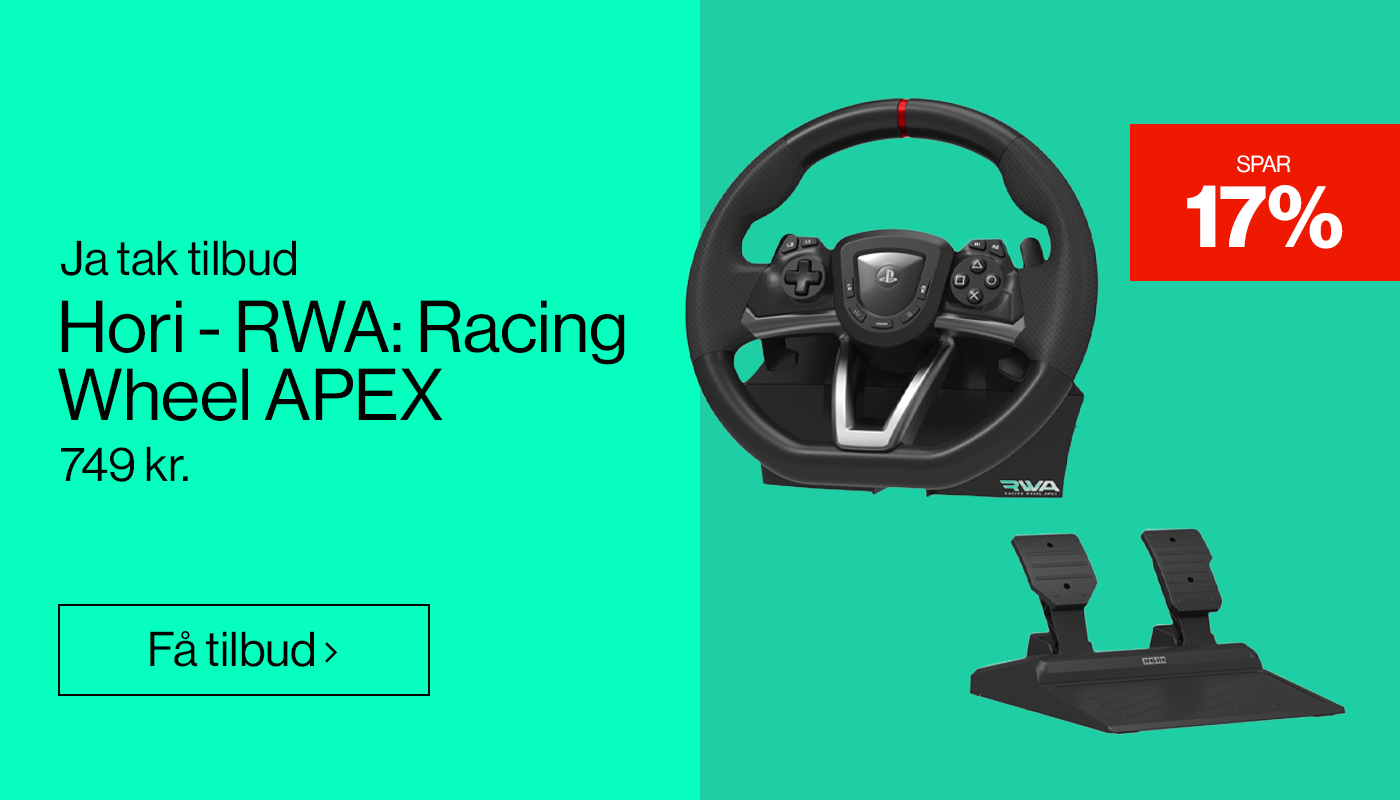 Ja tak tilbud: Racing Wheel