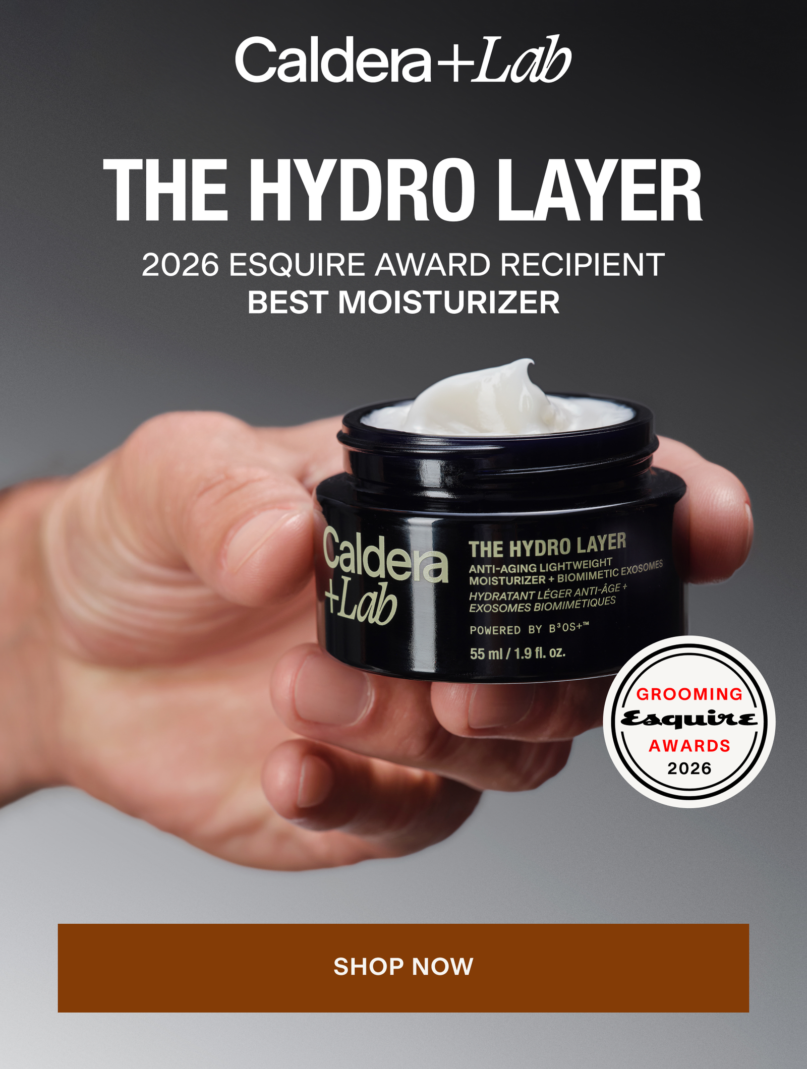 THE HYDRO LAYER | 2026 Esquire Award Recipient | BEST MOISTURIZER