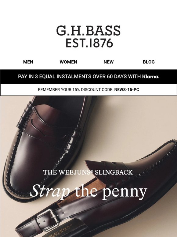 New Arrivals: The Weejuns® Slingback Penny Loafers