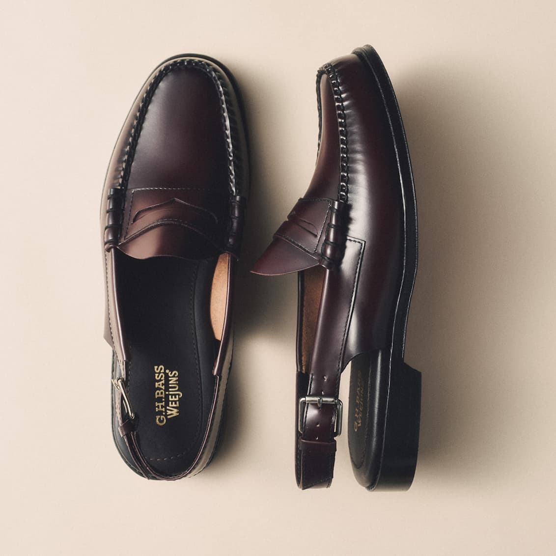 Weejuns Slingback Penny Loafers