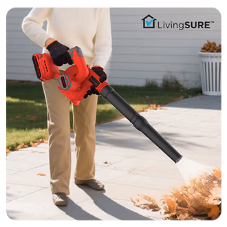 Cordless Compact Leaf Blower Vacuum by LivingSURE™