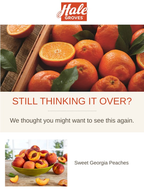 Sweet Georgia Peaches is worth another look (Trust us)